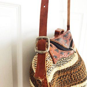 Vintage | Woven Sisal/Kiondo Bag